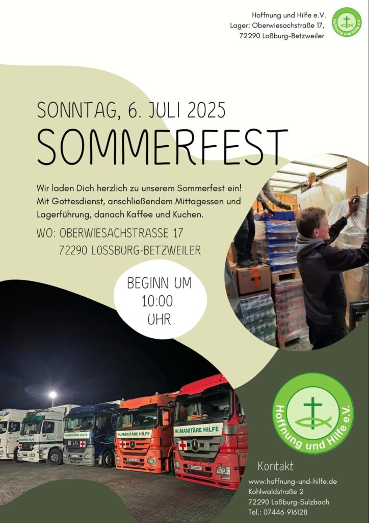 Sommerfest 06. Juli 2025